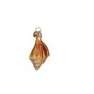 NWT - Mini Shell Ornament - conch style - Old World Christmas